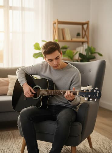 Akustik gitara, 6 sim lalafo.az -da Akustik gitara, 6 sim