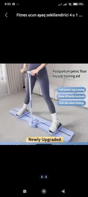 Fitnes üçün Ayaq Şəkilləndirici 4-ü 1-də – Yeni kimi! 📌 Vəziyyəti: Az lalafo.az -da Fitnes üçün Ayaq Şəkilləndirici 4-ü 1-də – Yeni kimi! 📌 Vəziyyəti: Az