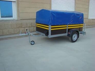 Yük qoşqusu – tentli, tək oxlu - Korpus: möhkəm metal çərçivə lalafo.az -da Yük qoşqusu – tentli, tək oxlu - Korpus: möhkəm metal çərçivə