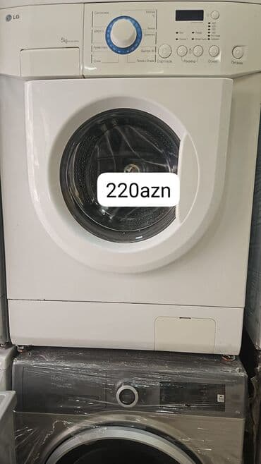 Paltaryuyan maşın LG, 5 kq, Avtomat, Qurutmasız, Kredit yoxdur lalafo.az -da Paltaryuyan maşın LG, 5 kq, Avtomat, Qurutmasız, Kredit yoxdur
