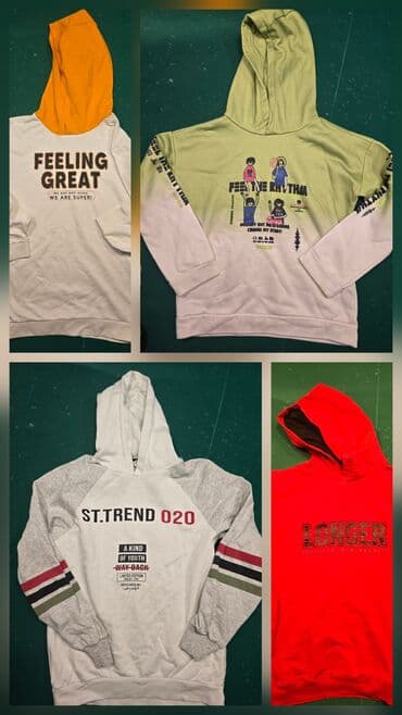 Кофты и свитеры: Uşaq/yeniyetmə üçün hoodi və sviter dəsti Markalar: DeFacto, Waikiki at lalafo.az — 1 Кофты и свитеры: Uşaq/yeniyetmə üçün hoodi və sviter dəsti Markalar: DeFacto, Waikiki — 1