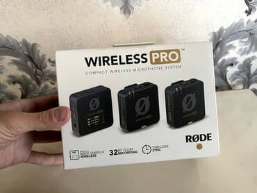 Yeni Simsiz (Bluetooth) Mikrofon Rode, Ünvandan götürmə lalafo.az -da Yeni Simsiz (Bluetooth) Mikrofon Rode, Ünvandan götürmə