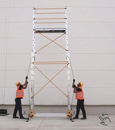 demir nerdivan: Alüminium mobil skafold (iskele) sistemi - Material: yüngül və möhkəm lalafo.az -da — 4 demir nerdivan: Alüminium mobil skafold (iskele) sistemi - Material: yüngül və möhkəm — 4