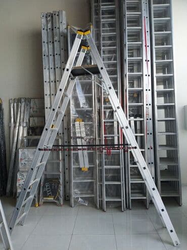 Alüminium çoxfunksiyalı nərdivan - Material: yüngül və möhkəm lalafo.az -da Alüminium çoxfunksiyalı nərdivan - Material: yüngül və möhkəm