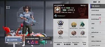 PUBG Mobile hesabı – yüksək səviyyəli, kolleksioner hesab - UID lalafo.az -da PUBG Mobile hesabı – yüksək səviyyəli, kolleksioner hesab - UID