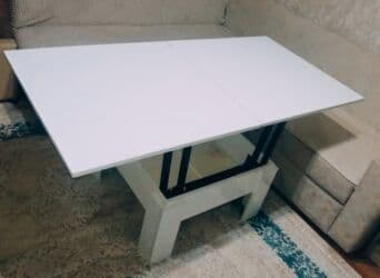 Jurnal masası, İşlənmiş, Transformer, Laminat, Kvadrat masa lalafo.az -da Jurnal masası, İşlənmiş, Transformer, Laminat, Kvadrat masa