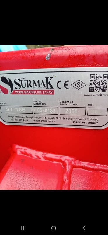 Ротоваторы: SürmAK ST 165 traktor çəngəlinə qoşulan diskli otbiçən - Brend at lalafo.az — 2 Ротоваторы: SürmAK ST 165 traktor çəngəlinə qoşulan diskli otbiçən - Brend — 2