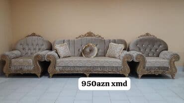 Yeni, Divan, 2 kreslo, Bazasız, Açılmayan lalafo.az -da Yeni, Divan, 2 kreslo, Bazasız, Açılmayan