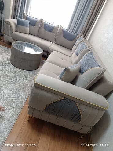 Künc divan, İşlənmiş, Açılan, Bazalı, Parça, Çatdırılma yoxdur lalafo.az -da Künc divan, İşlənmiş, Açılan, Bazalı, Parça, Çatdırılma yoxdur