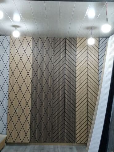 Декоративные панели для стен: Dekorativ divar panelləri – taxta teksturalı, qara xəttli qrafik at lalafo.az — 1 Декоративные панели для стен: Dekorativ divar panelləri – taxta teksturalı, qara xəttli qrafik — 1