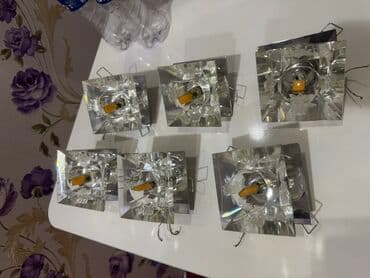 Kvadrat formalı spot işıq korpusları dəsti (6 ədəd) - Tavan üçün lalafo.az -da Kvadrat formalı spot işıq korpusları dəsti (6 ədəd) - Tavan üçün