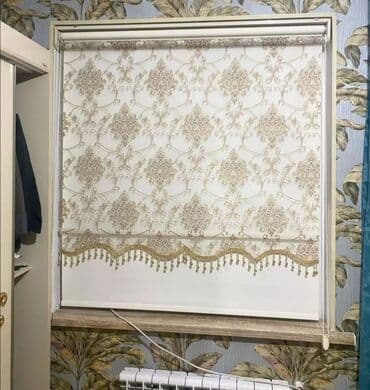 Zebra və klassik rulon jalüzlər - Modellər: damask naxışlı klassik lalafo.az -da Zebra və klassik rulon jalüzlər - Modellər: damask naxışlı klassik