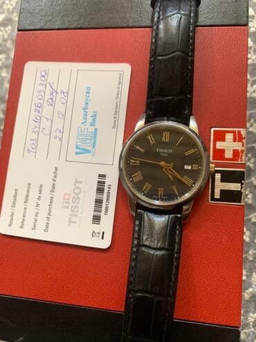 Qol saatı, Tissot, rəng - Qara lalafo.az -da Qol saatı, Tissot, rəng - Qara