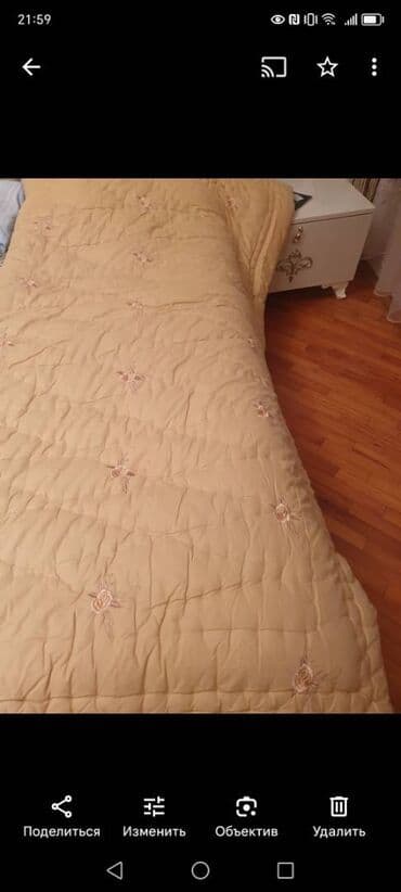 Yataq üçün Yeni rəng - Bej Yataq örtüyü lalafo.az -da Yataq üçün Yeni rəng - Bej Yataq örtüyü