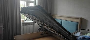 Информатика: Двуспальная кровать, С подъемным механизмом, С матрасом at lalafo.az — 3 Информатика: Двуспальная кровать, С подъемным механизмом, С матрасом — 3