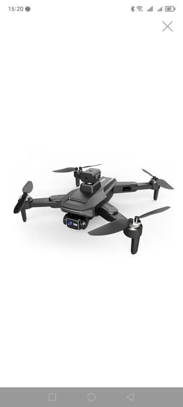 Qatlanan 4 pervaneli kamera dronu - Rəng: qara, futuristik korpus - lalafo.az -da Qatlanan 4 pervaneli kamera dronu - Rəng: qara, futuristik korpus -