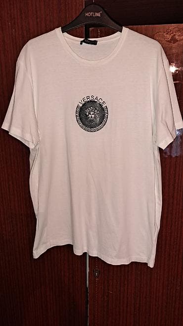 Futbolka, Versace, 2XL, rəng - Ağ lalafo.az -da Futbolka, Versace, 2XL, rəng - Ağ