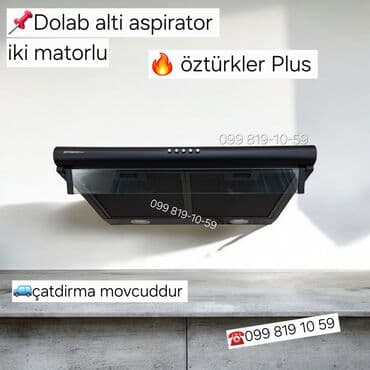 Aspirator Öztürklər, rəng - Qara, Yeni lalafo.az -da Aspirator Öztürklər, rəng - Qara, Yeni
