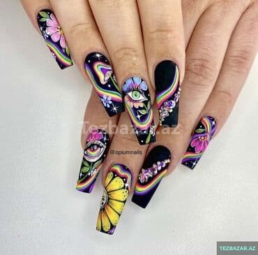 Manikür, Dırnaqların dizaynı lalafo.az -da Manikür, Dırnaqların dizaynı