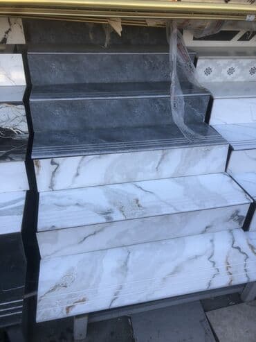 Мрамор: Mərmər və keramoqranit pilləkən örtükləri 010-315-51-04 - Material at lalafo.az — 10 Мрамор: Mərmər və keramoqranit pilləkən örtükləri 010-315-51-04 - Material — 10