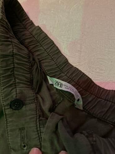 Zara qadin şalvarı - Rəng: tünd zeytun/yaşıl - Ölçü: EUR XL (etiketdə lalafo.az -da — 2 Zara qadin şalvarı - Rəng: tünd zeytun/yaşıl - Ölçü: EUR XL (etiketdə — 2