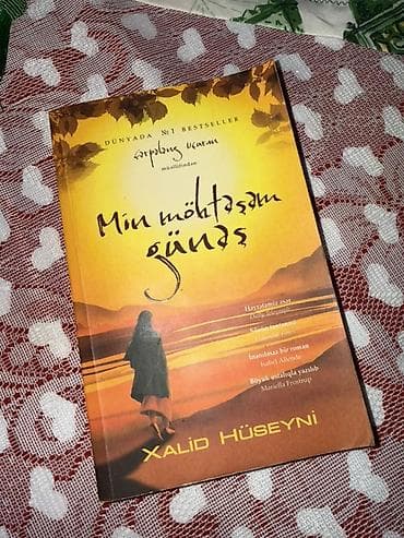 Məhsul: Kitab – “Min möhtəşəm günəş” Müəllif: Xalid Hüseyni Dil at lalafo.az Məhsul: Kitab – “Min möhtəşəm günəş” Müəllif: Xalid Hüseyni Dil