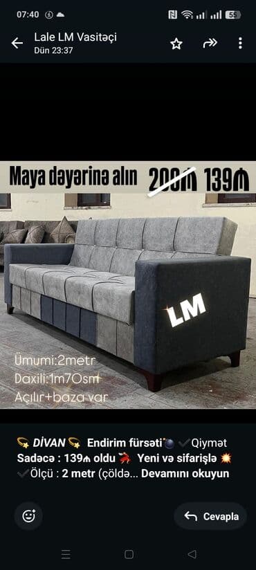 Divan lalafo.az -da Divan