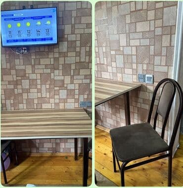 Masa + 4stul birlikde 120 azn satilir‼️unvan ehmedli l2199m sekine lalafo.az -da Masa + 4stul birlikde 120 azn satilir‼️unvan ehmedli l2199m sekine