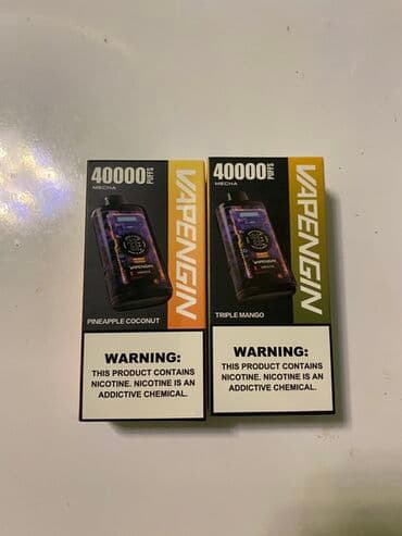 VAPENGIN MECHA birdəfəlik vape cihazları - 40,000 puffs - Dadlar lalafo.az -da VAPENGIN MECHA birdəfəlik vape cihazları - 40,000 puffs - Dadlar