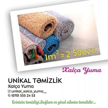 Xalçaların yuyulması | Xalçalar, Palaz Ünvandan götürmə, Pulsuz çatdırılma lalafo.az -da Xalçaların yuyulması | Xalçalar, Palaz Ünvandan götürmə, Pulsuz çatdırılma