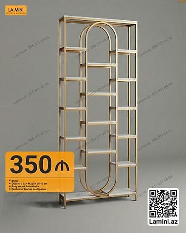 Stellaj – La Mini - Ölçülər: Dərinlik 35 sm × Hündürlük 220 sm × lalafo.az -da Stellaj – La Mini - Ölçülər: Dərinlik 35 sm × Hündürlük 220 sm ×