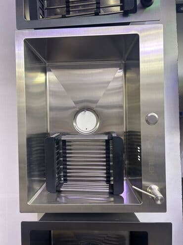 Kvadrat Mətbəx çanağı, Paslanmaz polad lalafo.az -da Kvadrat Mətbəx çanağı, Paslanmaz polad