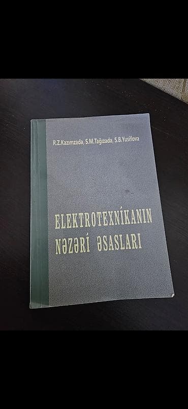 “Elektrotexnikanın Nəzəri Əsasları dərs kitabi. elmler lalafo.az -da “Elektrotexnikanın Nəzəri Əsasları dərs kitabi. elmler