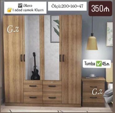 Açılan, 4 qapılı Düz dolab, Qarderob, paltar dolabı lalafo.az -da Açılan, 4 qapılı Düz dolab, Qarderob, paltar dolabı