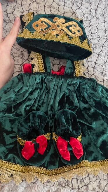 Национальные костюмы: Национальный костюм, Для девочек, 9 - 12 мес., Новый at lalafo.az — 2 Национальные костюмы: Национальный костюм, Для девочек, 9 - 12 мес., Новый — 2