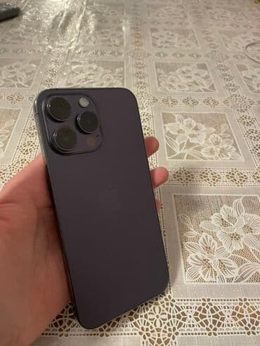 IPhone 14 Pro Max, 256 GB, Deep Purple, Face ID lalafo.az -da IPhone 14 Pro Max, 256 GB, Deep Purple, Face ID