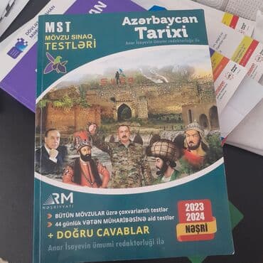 Məhsul: “MST – Mövzu Sınaq Testləri: Azərbaycan Tarixi” (2023–2024 lalafo.az -da Məhsul: “MST – Mövzu Sınaq Testləri: Azərbaycan Tarixi” (2023–2024