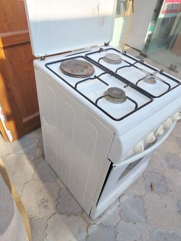 Gas stoves: Qaz sobası Ayrıca dayanan, 4 gözlü, İşlənmiş lalafo.az -da — 2 Gas stoves: Qaz sobası Ayrıca dayanan, 4 gözlü, İşlənmiş — 2