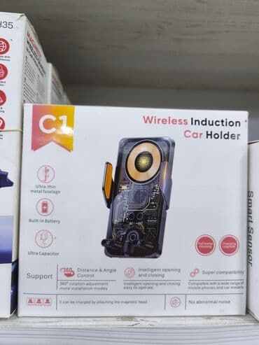 C1 Wireless Induction Car Holder – avtomobil üçün ağıllı telefon lalafo.az -da C1 Wireless Induction Car Holder – avtomobil üçün ağıllı telefon