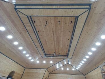 Балконы: Taxta tavan və işıqlandırma sistemi – peşəkar istehsal və quraşdırma at lalafo.az — 3 Балконы: Taxta tavan və işıqlandırma sistemi – peşəkar istehsal və quraşdırma — 3