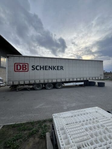 Krone Mega Liner tentli yarımqoşqu – DB Schenker brendləməli Texniki lalafo.az -da Krone Mega Liner tentli yarımqoşqu – DB Schenker brendləməli Texniki