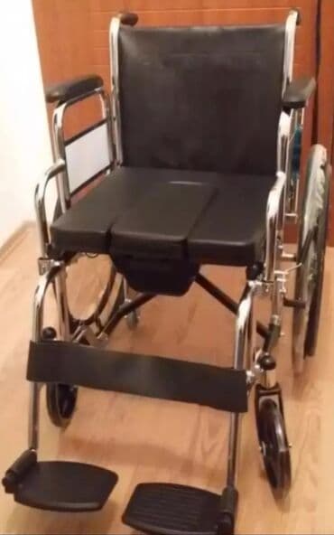 Tualet funksiyalı manual əlil arabası - Korpus: möhkəm xrom/plastik lalafo.az -da Tualet funksiyalı manual əlil arabası - Korpus: möhkəm xrom/plastik