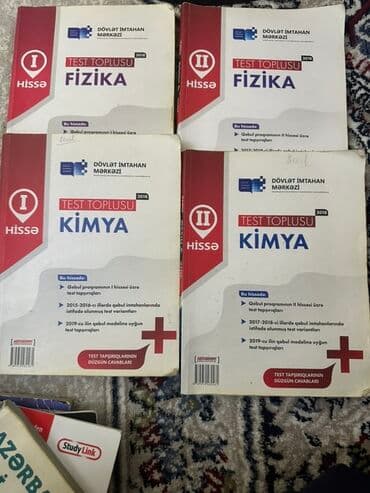 Dövlət İmtahan Mərkəzi tərəfindən hazırlanmış Fizika və Kimya test lalafo.az -da Dövlət İmtahan Mərkəzi tərəfindən hazırlanmış Fizika və Kimya test