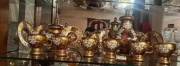 Çay dəsti, rəng - Qızılı, Şüşə lalafo.az -da Çay dəsti, rəng - Qızılı, Şüşə