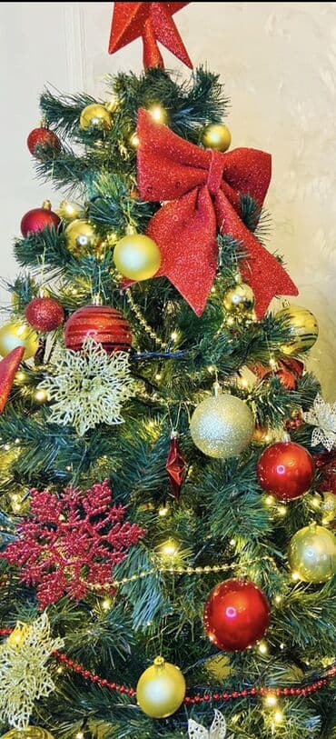 Tam bəzədilmiş Yeni il şam ağacı seti Yelka satilir. Oyuncaqlariyla lalafo.az -da Tam bəzədilmiş Yeni il şam ağacı seti Yelka satilir. Oyuncaqlariyla