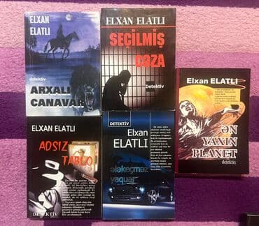 Elxan Elatlı – Detektiv janrında kitablar toplusu Dəstəyə daxil olan lalafo.az -da Elxan Elatlı – Detektiv janrında kitablar toplusu Dəstəyə daxil olan