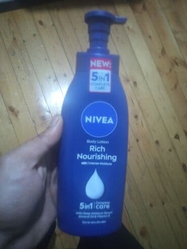 Məhsul: NIVEA Body Lotion – Rich Nourishing, 5-in-1 Complete Care lalafo.az -da Məhsul: NIVEA Body Lotion – Rich Nourishing, 5-in-1 Complete Care