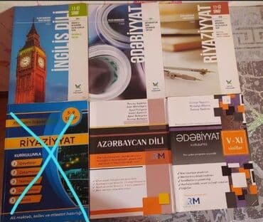 Abituriyentlər üçün müxtəlif test kitabları və dərs vəsaitləri lalafo.az -da Abituriyentlər üçün müxtəlif test kitabları və dərs vəsaitləri