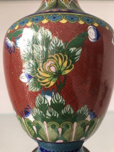 Клуазон ваза ручная работа lalafo.az -da Клуазон ваза ручная работа