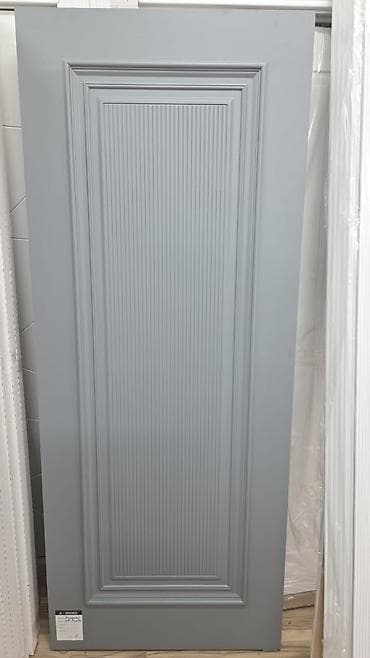 Interyer qapı paneli – boz rəng - Klassik-stil dizayn: dərin relyefli lalafo.az -da Interyer qapı paneli – boz rəng - Klassik-stil dizayn: dərin relyefli